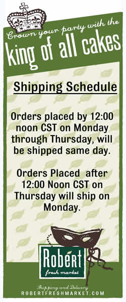 King Cake Shipping